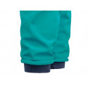 Unuo Softshellové batolecí kalhoty s fleecem vel. 86/92 - Pejsci smaragdová