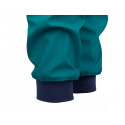 Unuo batolecí softshellové kalhoty bez zateplení vel 74/80 - Smaragdová pejsci