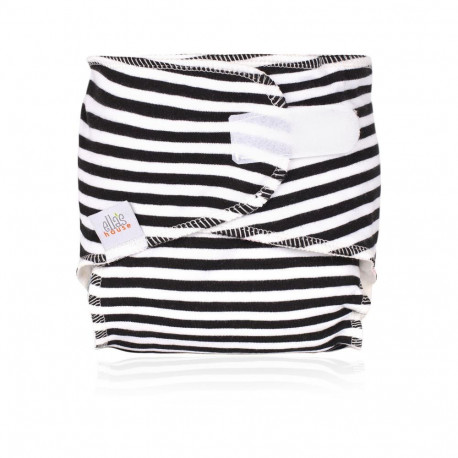 Ella´s House novorozenecká plenka newbie nappy- black stripes