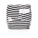 Ella´s House novorozenecká plenka newbie nappy-black stripes