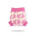 Vlněné svrchní kalhotky Petit Lulu - Růžoví motýlci S