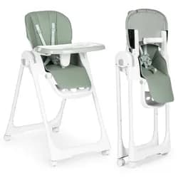 ECOTOYS Dětská jídelní židle Kiddo zelená