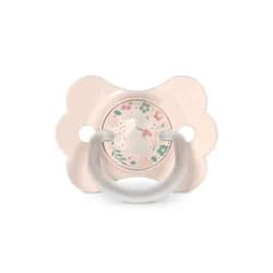Suavinex Dudlík SX PRO fyziologický BUTTERFLY WONDERLAND NEW 0/6m - růžový králík