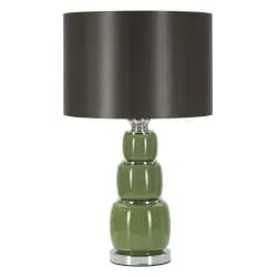 Mauro Ferretti Stolní lampa Eva Three 55 cm černo-zelená
