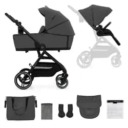 Kinderkraft Yoxi 2v1 2024 - Moonlight Grey