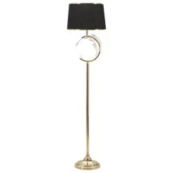 Mauro Ferretti Stojací lampa Bruxelles 160 cm černá/zlatá