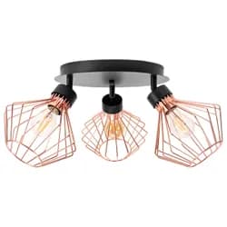 TooLight Stropní svítidlo Plafon Triple černé
