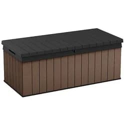 Plastový úložný box 380 L (hnědý)