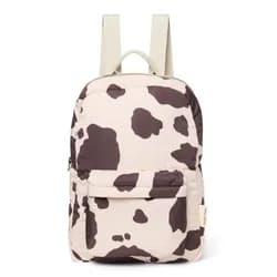 Studio Noos Puffy Midi BACKPACK batůžek s přední kapsou Holy Cow Brownish