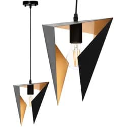 TooLight Geometrický lustr černý