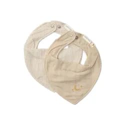 Little Dutch Bryndáček bandana 2 ks Pure Soft Beige