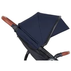 Petite&Mars POUZE Stříška + polstrování Street+ (!!POZOR BEZ PODVOZKU!!) - Anthracite Blue