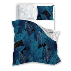 Faro Bavlněné povlečení TRENDY 010 140x200 cm + 70x90 cm modro-bílé