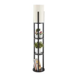 Opviq Stojací lampa Nora II černá