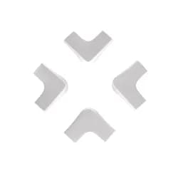 ZOPA Gumová ochrana rohů 4ks XL - White