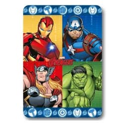 Faro Dětská fleecová deka Polar Avengers 100x140 cm vícebarevná