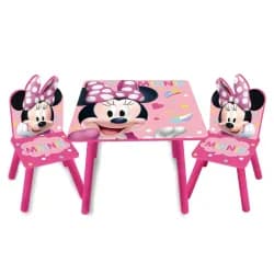 bHome Dětský stůl s židlemi Minnie DSBH1279