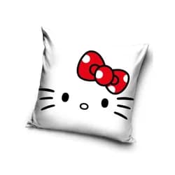 Carbotex Povlak na polštářek 40x40 cm - Hello Kitty Red Bow