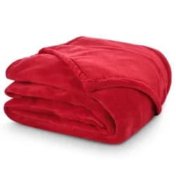 BedTex deka z mikroplyše CORAL FLEECE jednobarevná UNI TMAVĚ MALINOVÁ, 150x200cm