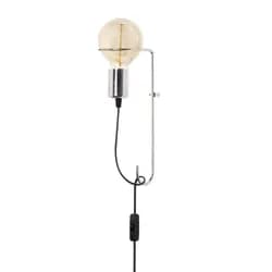 Opviq Nástěnná lampa Pota chromová