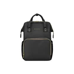 KikkaBoo Přebalovací batoh Siena Black & Gold