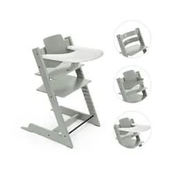STOKKE® Tripp Trapp® + Baby set + pult zvýhodněná sada - Glacier Green