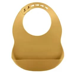 ZOPA Silikonový bryndák - Mustard Yellow