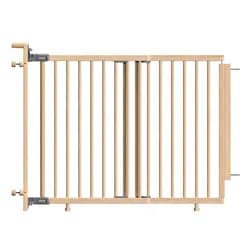 Baby Dan Vysoká zábrana BabyDan Adjust Pro Stair Gate Baluster Edition wood, 74,5-114 cm, v.81cm