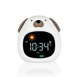 ZOPA Silikonový dětský budík s nočním světlem a hudbou - Dog