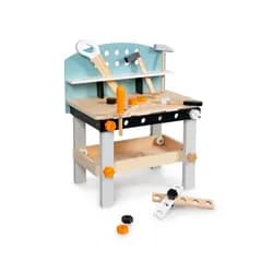 Ecotoys Dětská dřevěná dílna s nářadím, 1176N