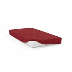 Faro Bavlněné Jersey prostěradlo SOFT 90x200 cm + 25 cm červené