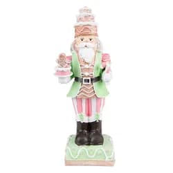 Dekorace barevný Louskáček s perníčkem - 9*6*24 cm Clayre & Eef