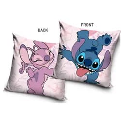 Carbotex Povlak na polštářek 40x40 cm - Lilo a Stitch "Hravé dovádění"
