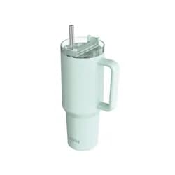 Quokka Nerezový termohrnek s brčkem Stream Turquoise 1200 ml