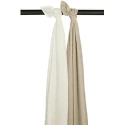 Meyco Mušelínové pleny 2-balení Offwhite/sand