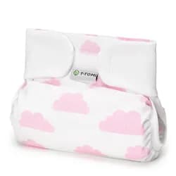 T-TOMI Ortopedické abdukční kalhotky - suchý zip Pink clouds (3-6kg)