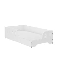 WD Dětská postel MONTESSORI COCO 140 x 70 cm, Bílá Orientace: Levé provedení