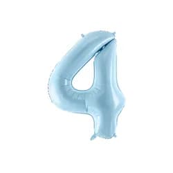 PCo Balónek fóliový "4" - modrá