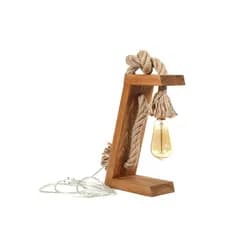 Opviq Stolní lampa Kenos hnědá