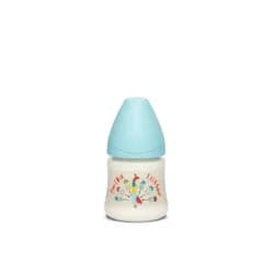 LÁHEV Kulatá savička LATEX 150 ml - MODRÝ PÁV