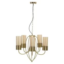 Mauro Ferretti Závěsný lustr Versailles 60 cm zlatý II