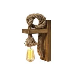 Opviq Nástěnná lampa Ahsap II jedle