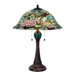 Stolní lampa Tiffany Egyptian - 42*60 cm Clayre & Eef