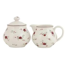 Cukřenka a mlékovka La Petite Rose - pr 11 cm Clayre & Eef