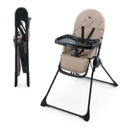 KINDERKRAFT Židlička jídelní Binci Beige - KINDERKRAFT Židlička jídelní Binci Beige