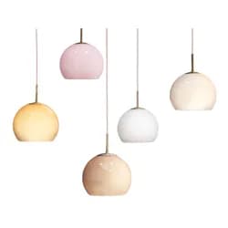 FRANDSEN - Závěsná lampa BALL GLASS