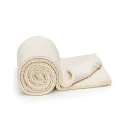 ESECO Pletená deka WARM 80x100cm - cream