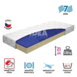 Idea Matrace s potahem IDEA ARAGON 90x200x21
