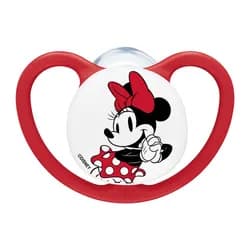 NUK Perfect Match dudlík AIR Mickey 6-18m RED 1ks box