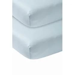 Meyco Žerzejové prostěradlo 70x140/150 - Light blue